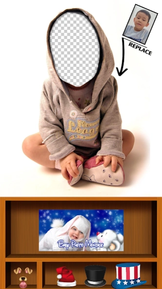 Baby Photo Montage 8.2 Screenshot