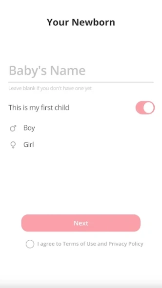 Baby Tracker  Screenshot