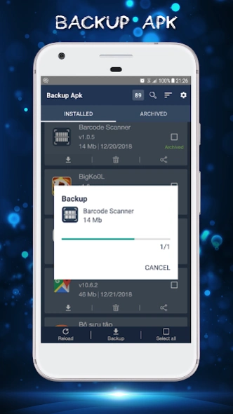 Backup Apk - Extract Apk 1.5.6 Screenshot