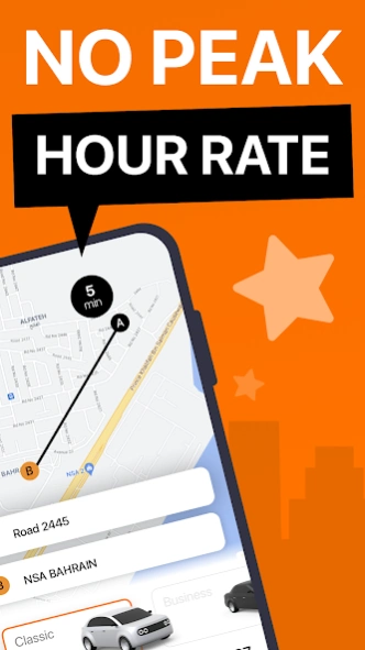 Bahrain Taxi: Request Ride 0.46.01 Screen Views 4