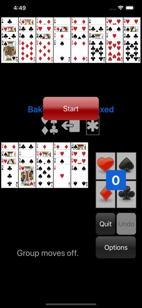 Baker's Dozen Solitaire 1.13 Screenshot