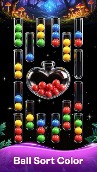 Ball Sort Color: Match Puzzle! 1.6.8 Screenshot
