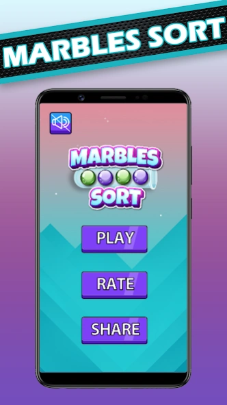 Ball sort puzzle: marble color 1.0 Screenshot