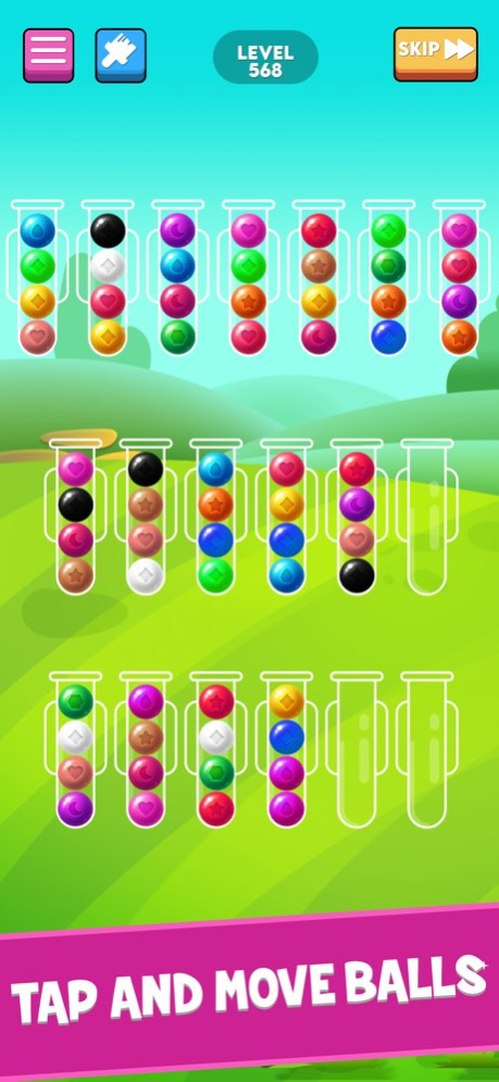 Ball Sortpuz: Sort Em All 3D 0.1.3 Screenshot