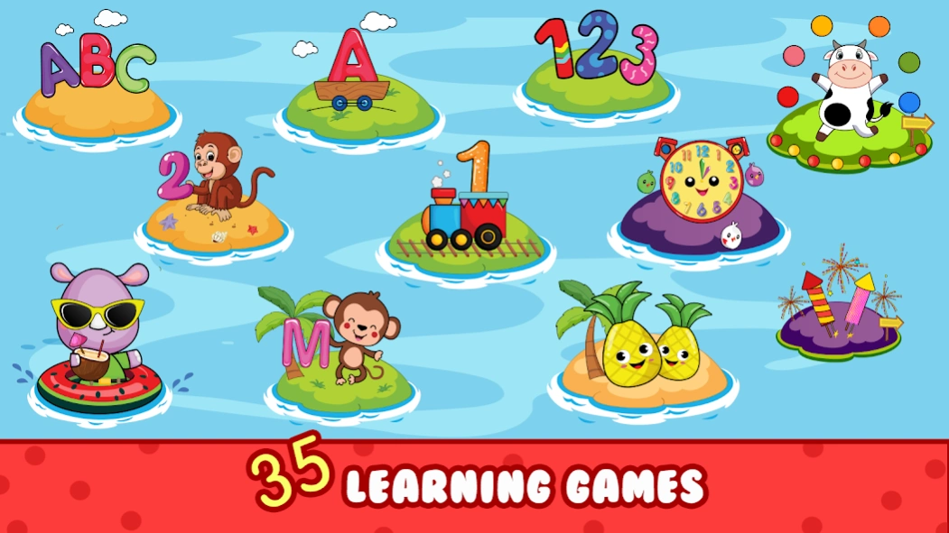Balloon Pop Kids Learning Game 53 Screenshot