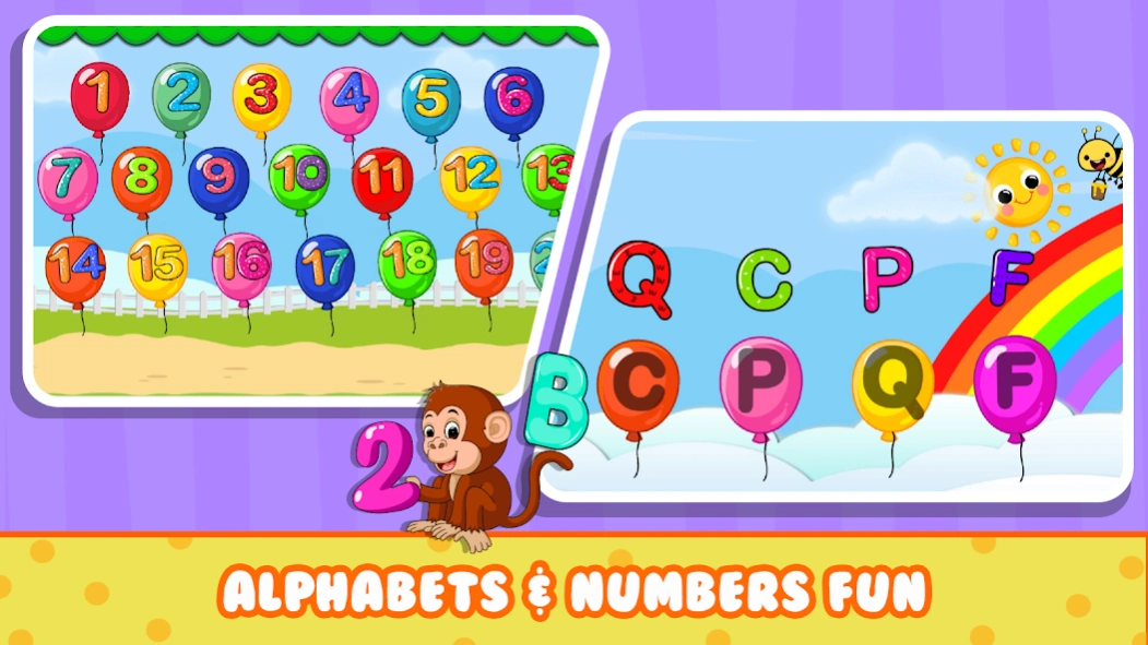 Balloon Pop Kids Learning Game 53 Screenshot