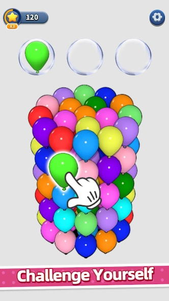 Balloon Triple Match: Match 3D 1.7.9 Screenshot
