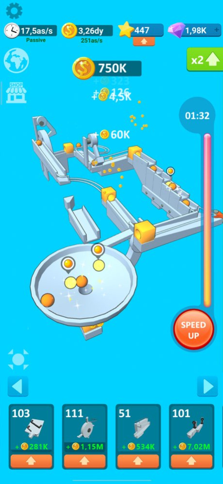 Balls Rollerz Idle 3D Puzzle 2.2 Screenshot