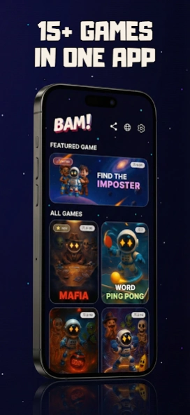 BAM! - Imposter & Party Games 2.01 Screenshot