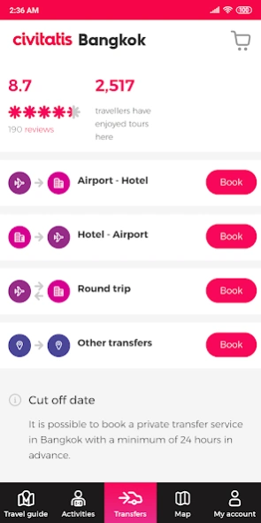 Bangkok Guide by Civitatis  Screenshot