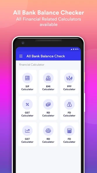 Bank Balance Check & Statement  Screenshot