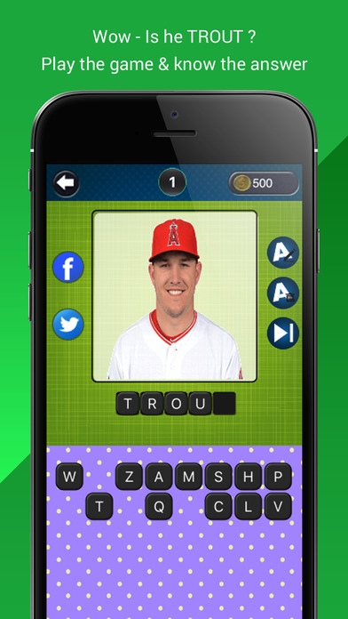 Baseball QuizUp - MLB Superstar Ikon Quizzitive MJ 1.2 Screenshot