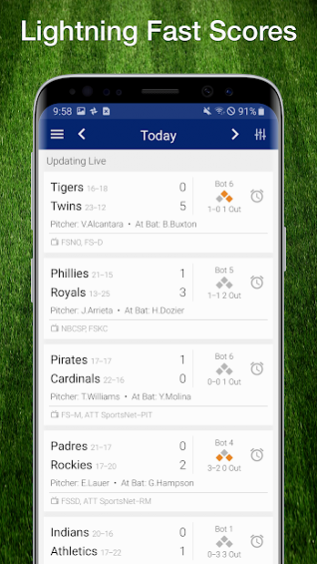 Cubs Baseball: Live Scores, Stats, Plays & Games 9.1.1 Screenshot