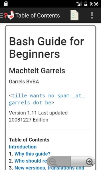 Bash Beginner's Guide 1.15 Screenshot