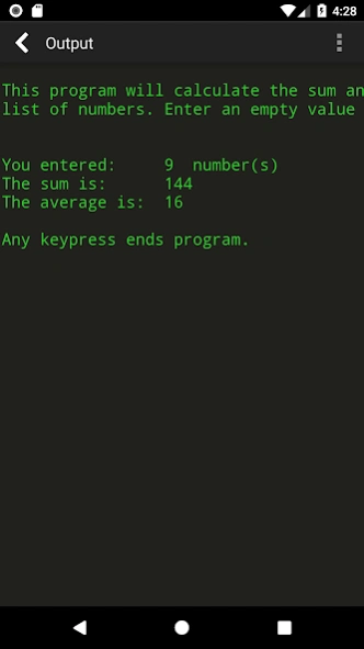 BASIC Programming Compiler 2.8 Screenshot