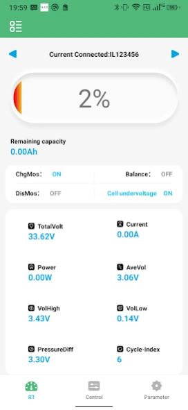 BAT-BMS 1.1.1 Screenshot
