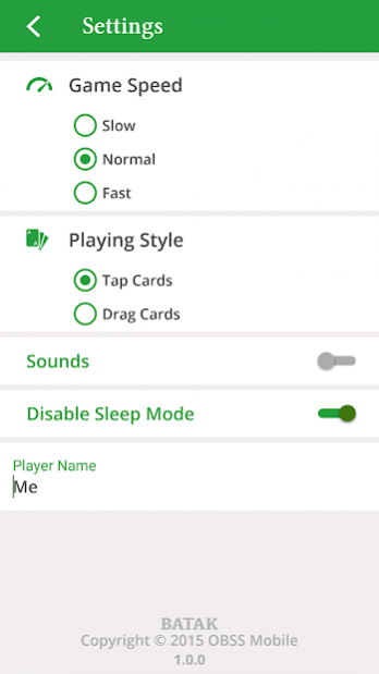 Batak 1.1.7 Screenshot