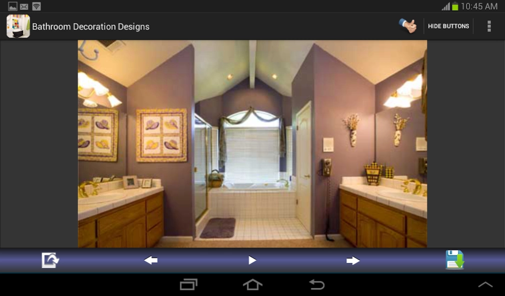 Bathroom Decoration Designs 2.4 Screenshot