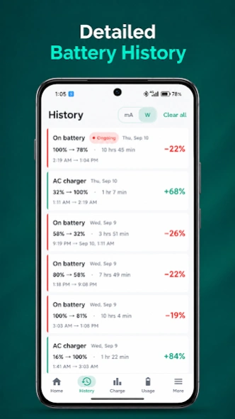 Battery Charging Monitor 4.0.2 Screenshot