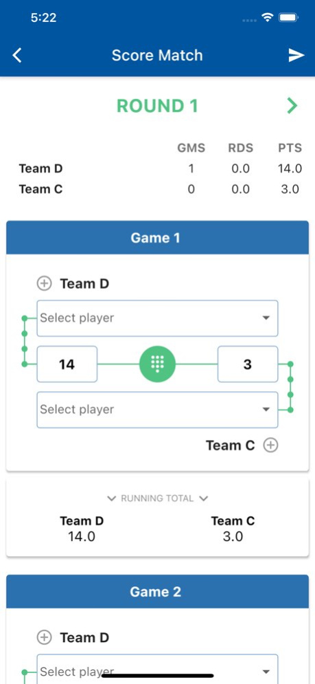 BCAPL Scoring App 1.4.24 Screenshot
