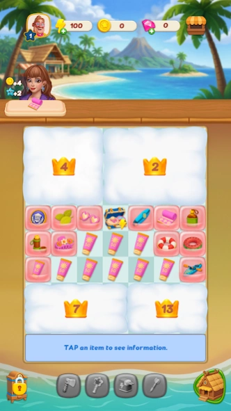 Beach Bliss: Merge Puzzle 1.1.0 Screenshot