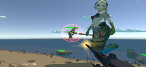 Beach Defense: Deep Monsters 1.3 Screenshot