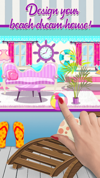 Beach House Design Games 1.0 Screenshot