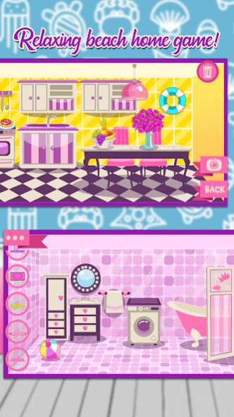 Beach House Design Games 1.0 Screenshot