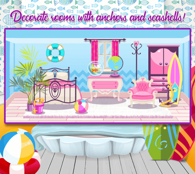 Beach House Design Games 1.0 Screenshot
