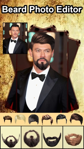 Beard Man Photo Editor: Hairst 1.4 Screenshot