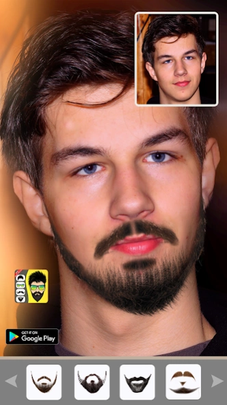 Beard man photo editor 02.01.08 Screenshot