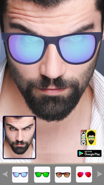 Beard man photo editor 02.01.08 Screenshot