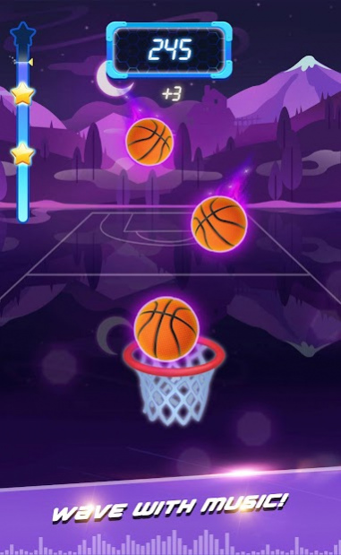 Beat Dunk - Free Basketball with Pop Music 1.2.5 Screenshot