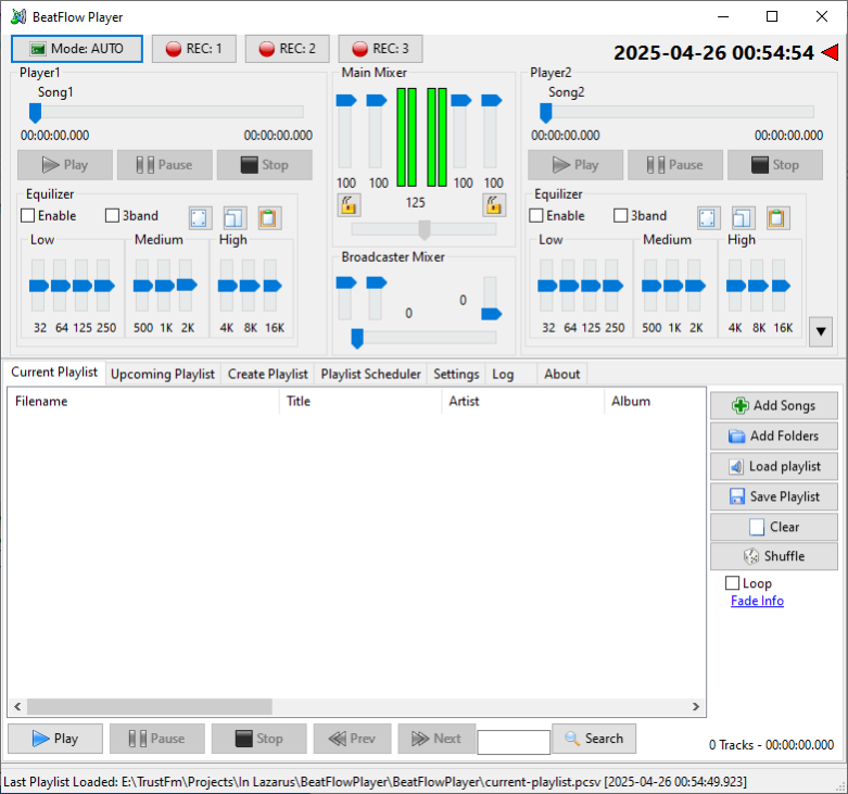 BeatFlow Player 1.3 Screenshot