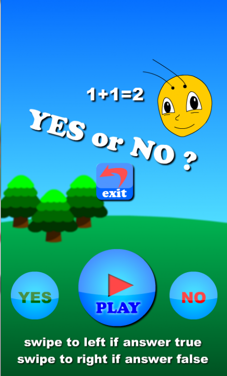Bee yes no Math 1.0.2 Screenshot