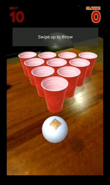 Beer Pong AR 1.0 Screenshot