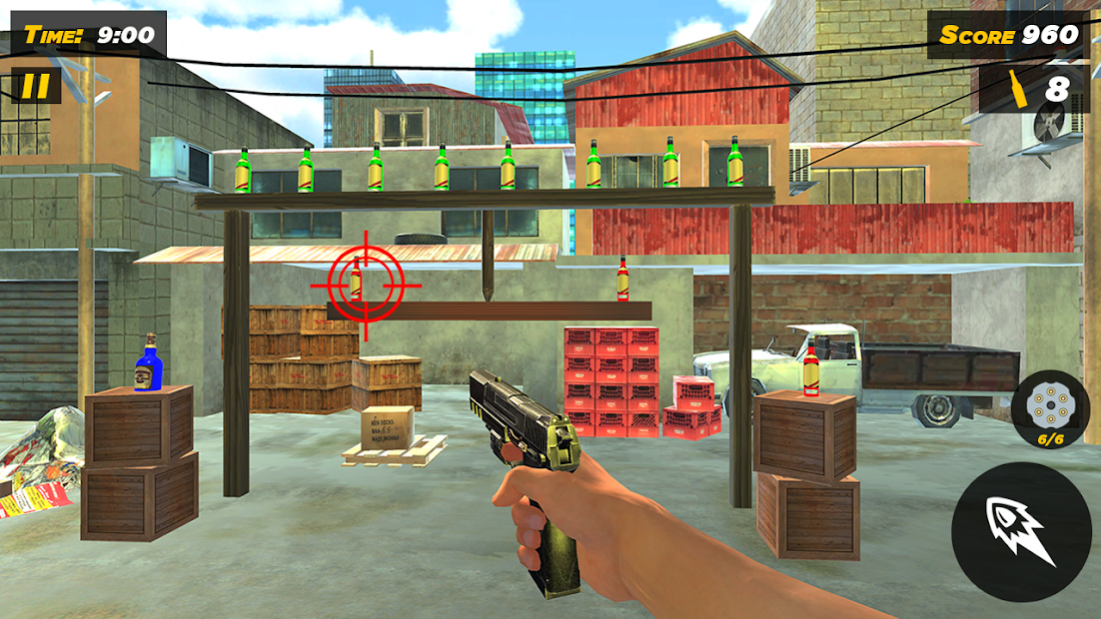 Best Bottle Shooter unlimited bottle shooting game 1 Screenshot