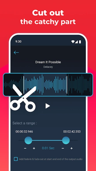 Audio Editor - Ringtone Maker 1.1.7 Screenshot