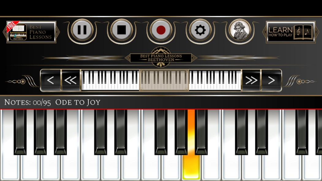 Piano Lessons Beethoven 3.0.2 Screenshot