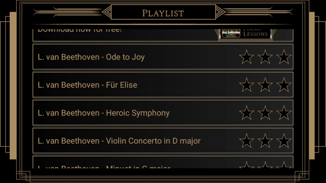 Piano Lessons Beethoven 3.0.2 Screenshot