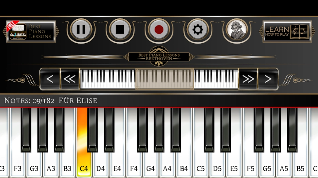 Piano Lessons Beethoven 3.0.2 Screenshot