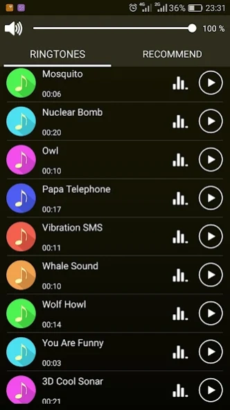 Phone Ringtones Collection  Screenshot