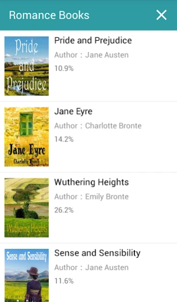 Romance Books  Screenshot