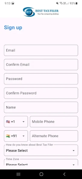 Best Tax Filer 2.1.17 Screenshot