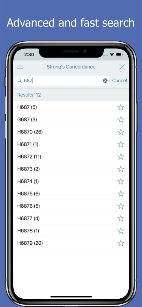 Bible and Strong’s Concordance 7.9.3 Screenshot