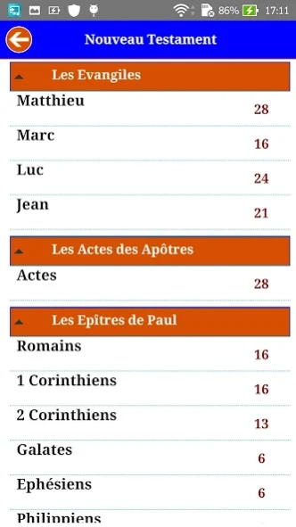 Bible d'Etude + Carte Géograph 2.0.0.0 Screenshot