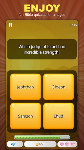 Bible Quiz: Trivia Game 7.4 Screenshot