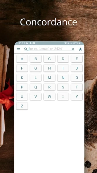 Bible Study with Concordance 2.4.3 Screenshot