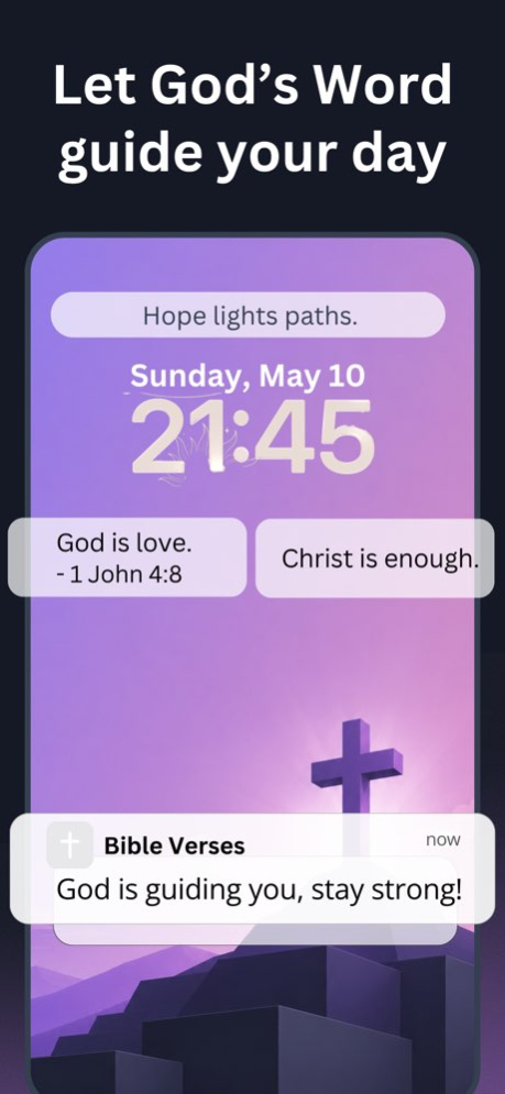 Bible Verse Lock Screen Faith 1.3.0 Screenshot