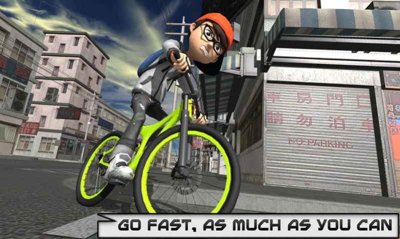 BMX Bicycle Paper Delivery boy 1.1 Screenshot